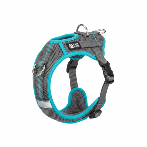Adjustable no-pull dog harness